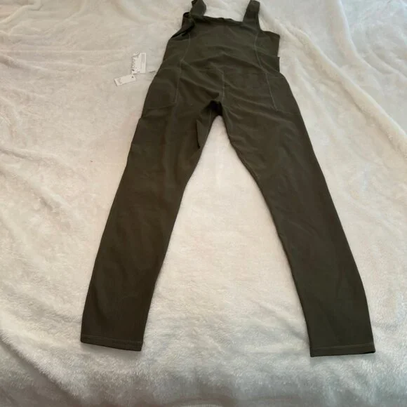 Maacie NWT Olive Green Jumpsuit/Romper Pregnancy Shapewear Size M - Picture 7 of 11